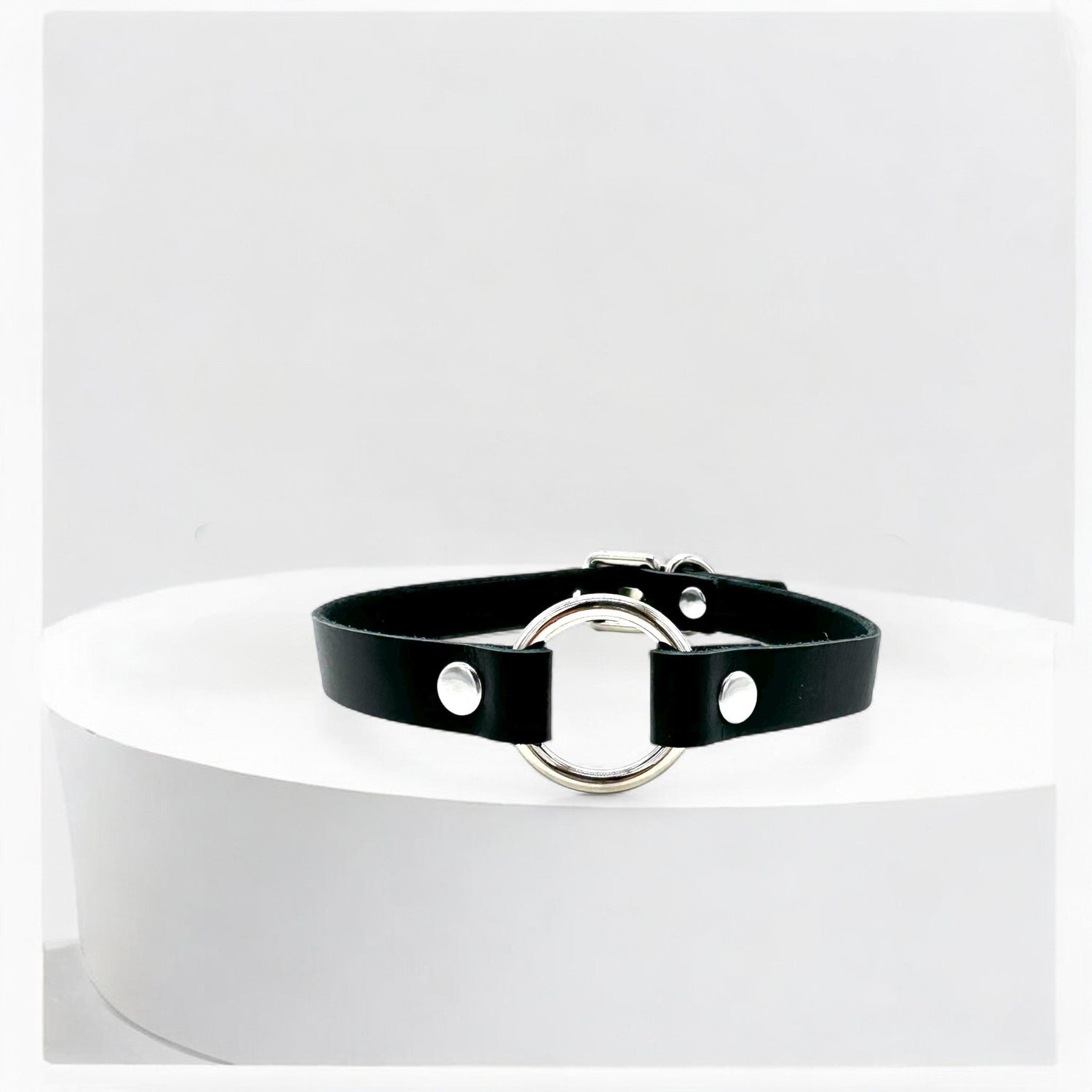O-Ring Leather Chokers